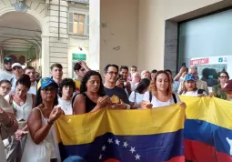 Un momento della manifestazione